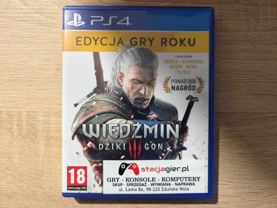 Wiedźmin 3 Dziki Gon GOTY PL PS4 Playstation 4