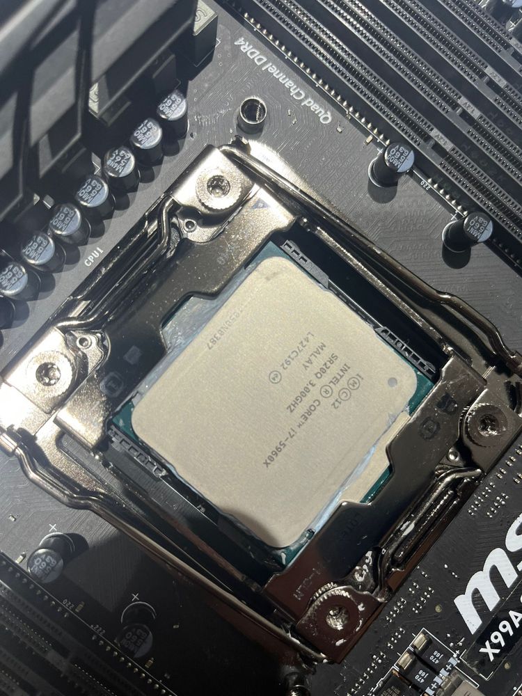 Płyta główna MSI X99 SLI PLUS + procesor INTEL CORE I7-5960X