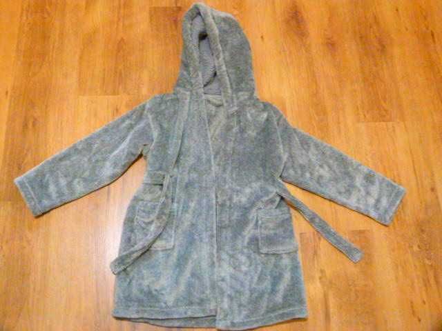 rozm 122 Matalan szlafrok szary chłopięcy