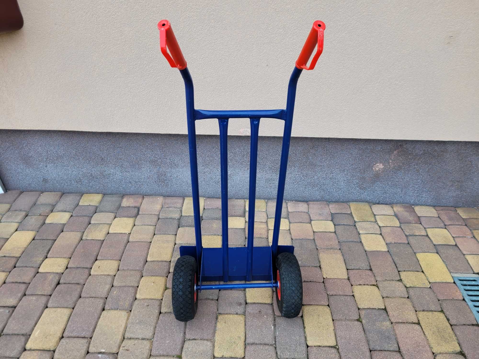 Wózek transportowy z kołami dętkowymi, do 200 kg