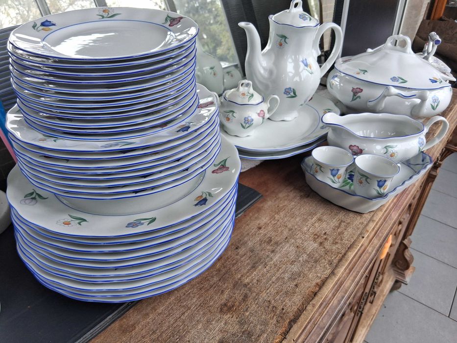 Conjunto spring e peças vista alegre