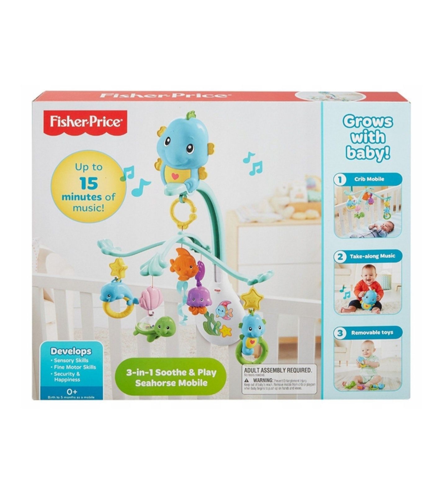 Музыкальный мобиль "Подводные друзья" Fisher Price