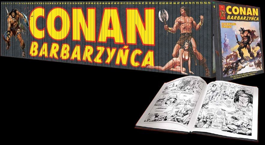 Conan Barbarzyńca pełna kolekcja komiksów Hachette