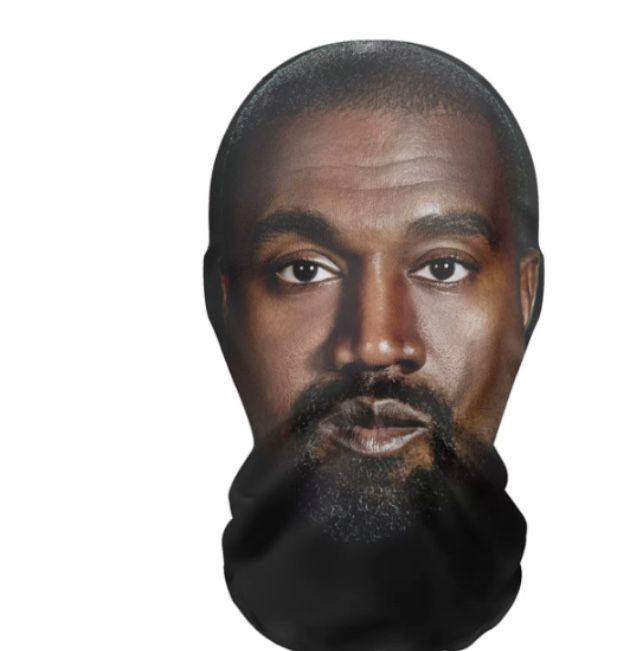 Маска з знаменитістю на лице