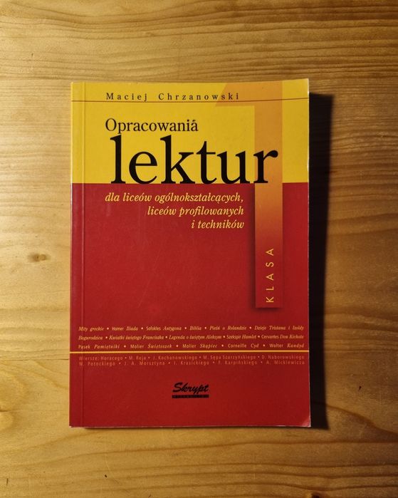 Opracowania lektur