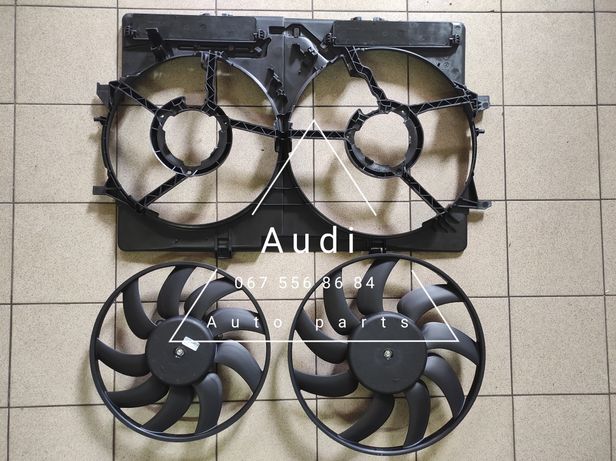 Дифузор обудова вентилятори Audi A4 B8 A6 C7 Q5 Q3
