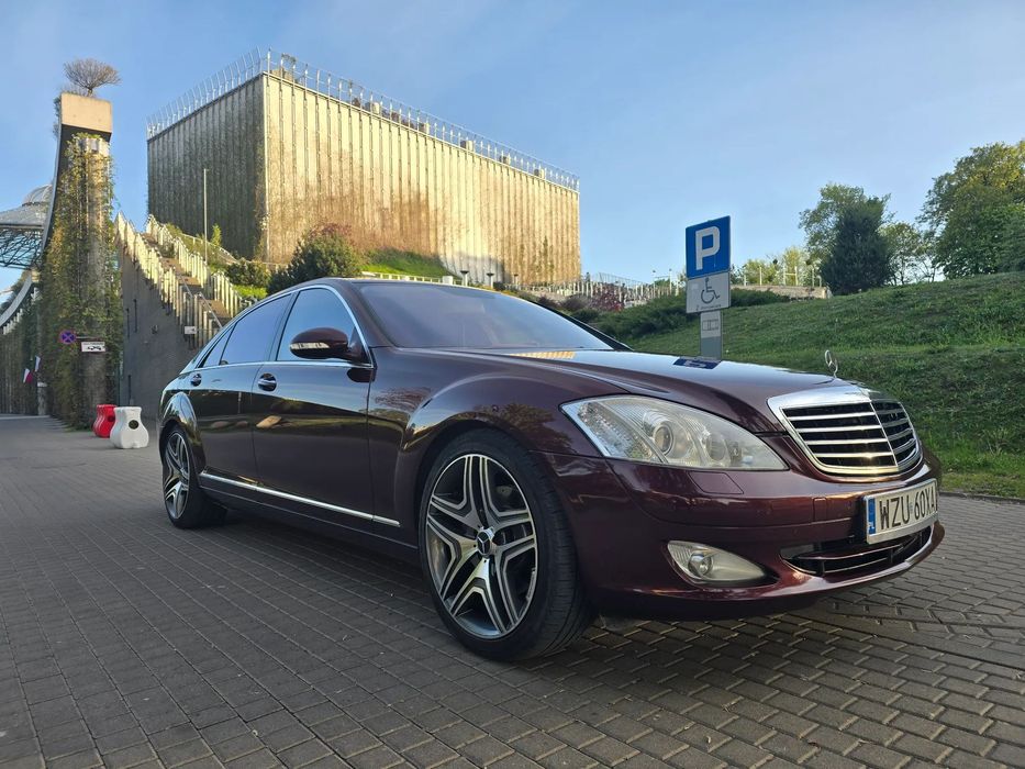 Mercedes-Benz Klasa S W221 S550 long eska