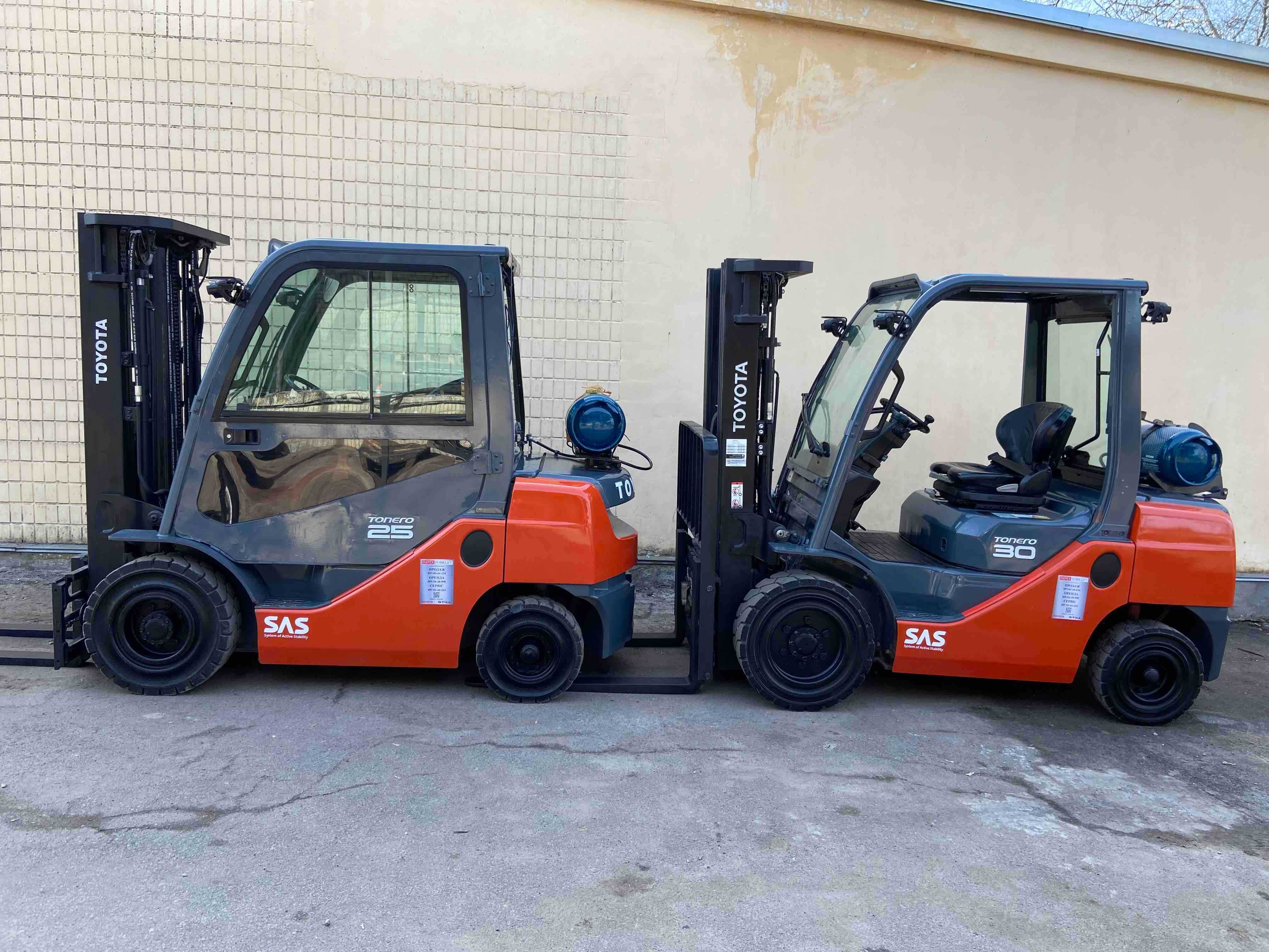 Газовий навантажувач TOYOTA 02-8FGJF35, 2018 рік, 3.5 тон, погрузчик