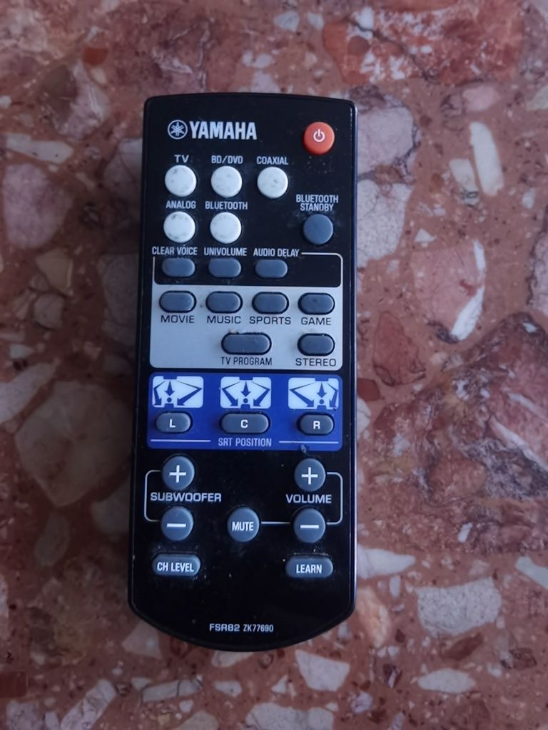 YAMAHA SRT-1000 Soundbar pod TV BT aptX 136W