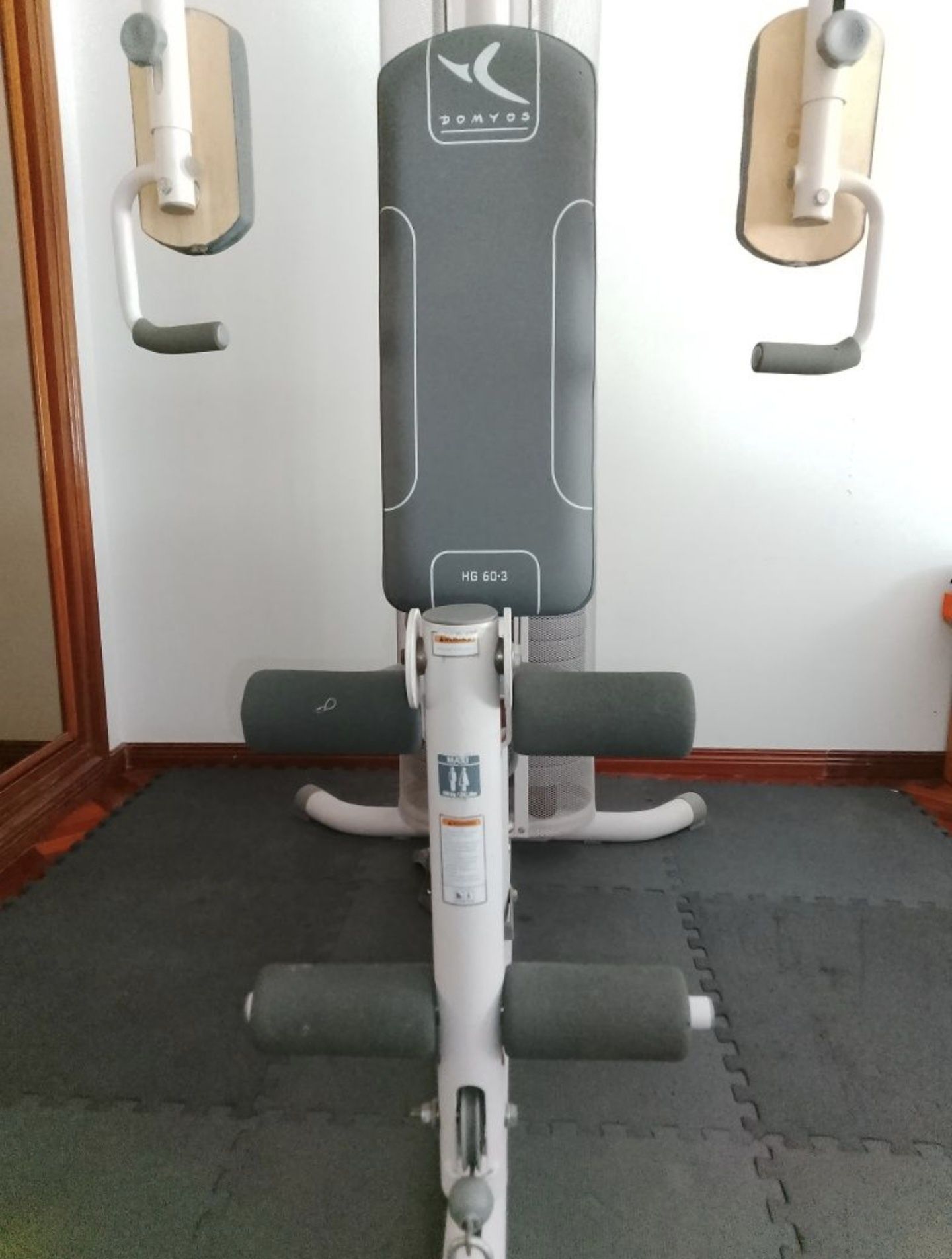 Maquina musculação domyos