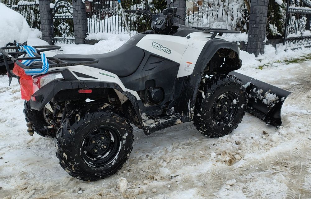 Kymco mxu 550 4x4 L7e  1800km . Pług  do śniegu