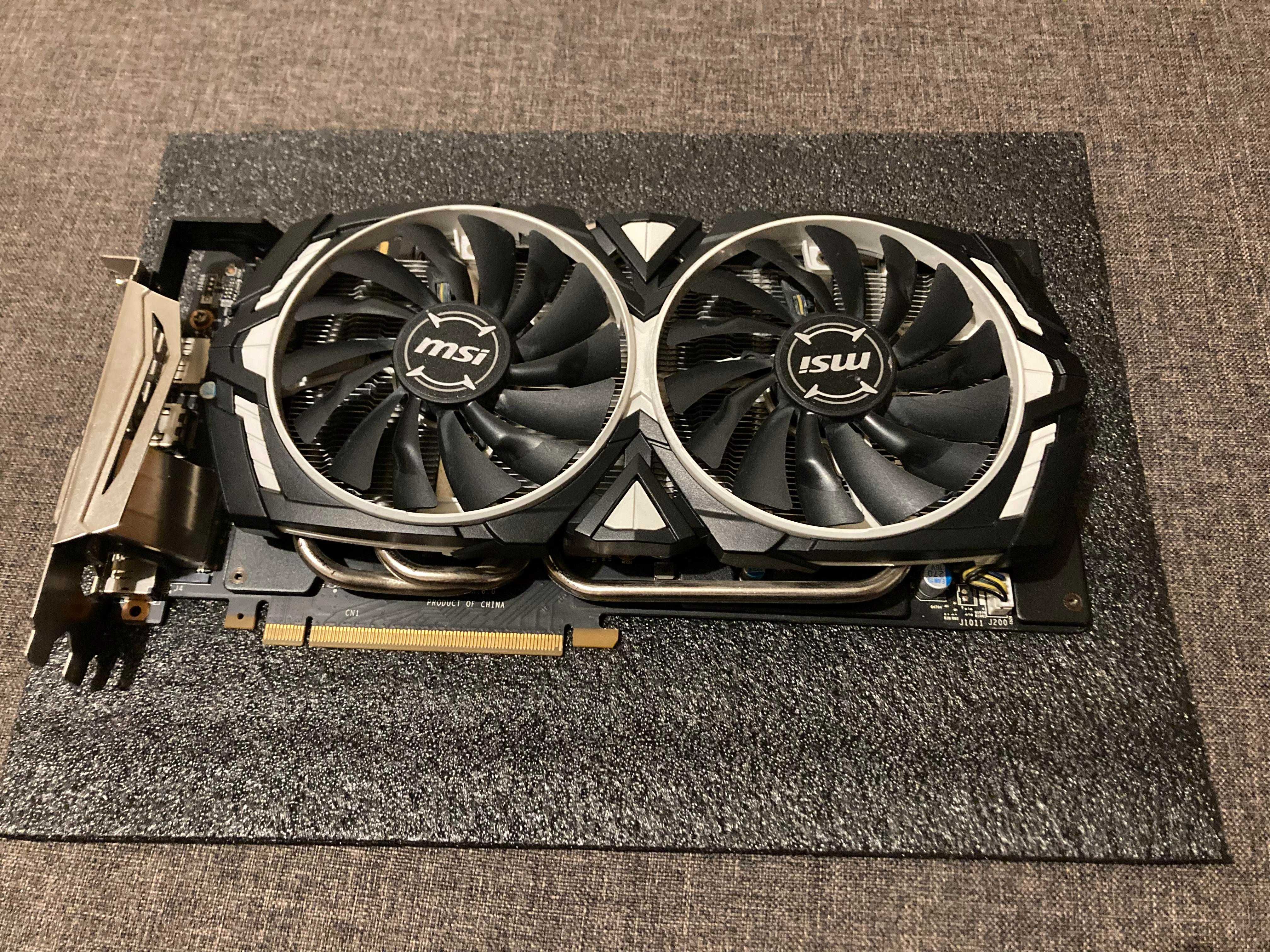 Відеокарта MSI GTX 1070  Armor 8G OC