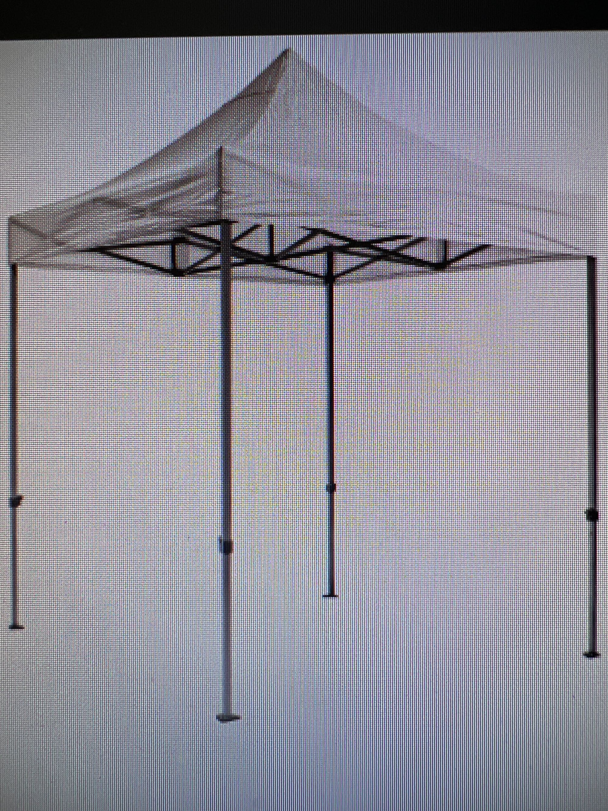 Tenda Branca Portátil 2x2m