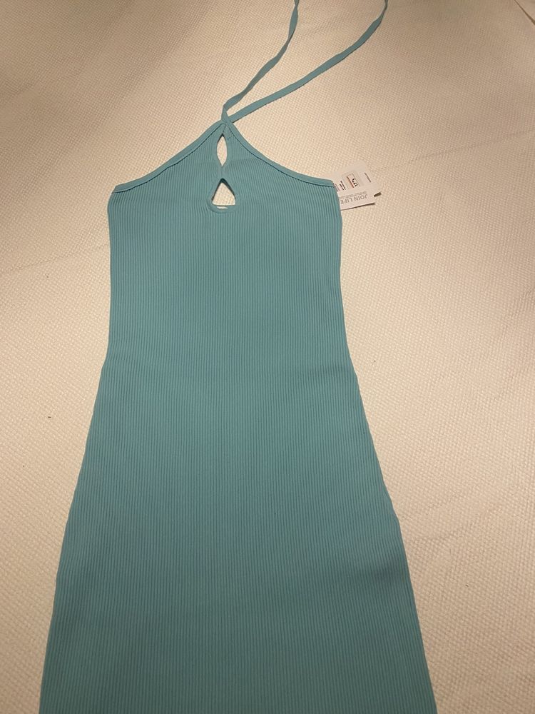 Vestido NOVO da Bershka, azul, Tam. M