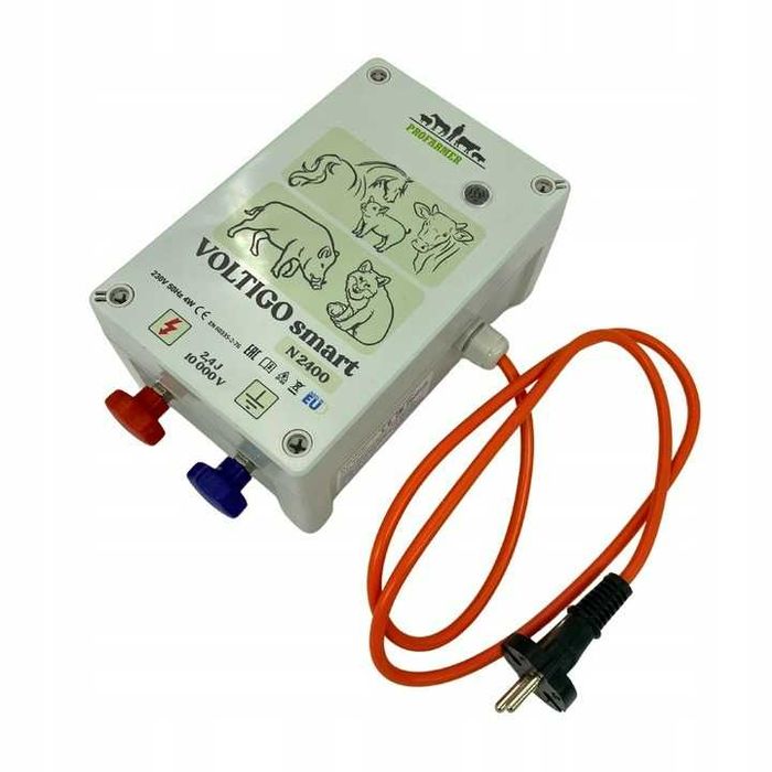 Pastuch elektryzator sieciowy voltigo smart 230V-2,4J wydry kozy bydło