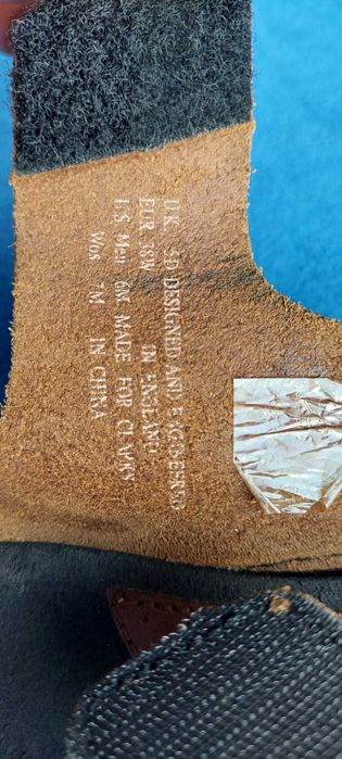 Сандалі жіночі / підліткові Clarks Springers Р. 38 устилка 23 см