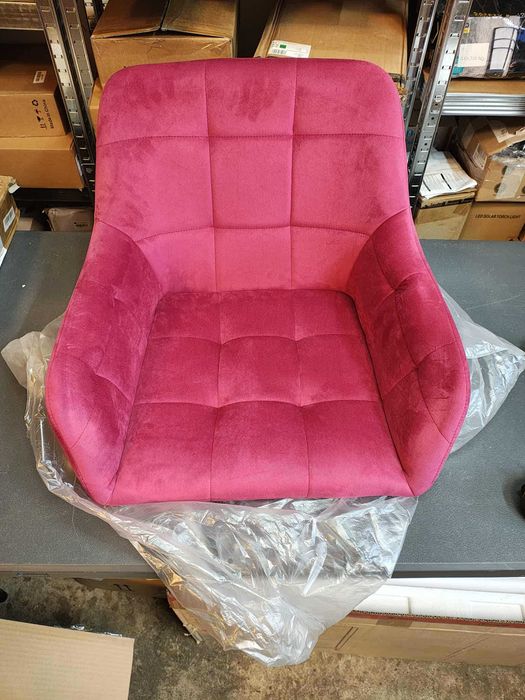 Krzesło do jadalni aksamitne