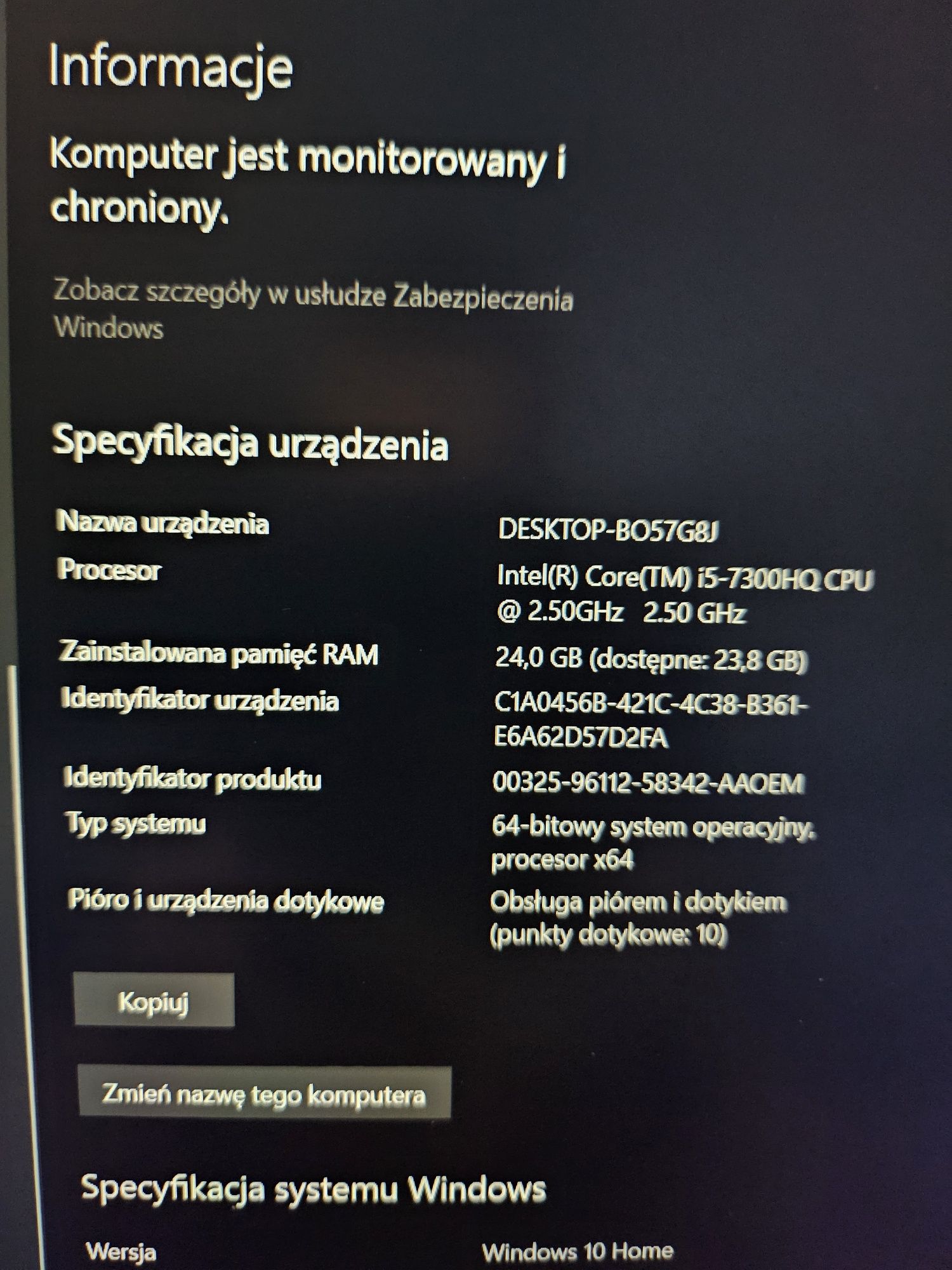 Laptop IBM Lenovo Yoga 720-15 i5-7300HQ 24GB 1000 GB + Gratis