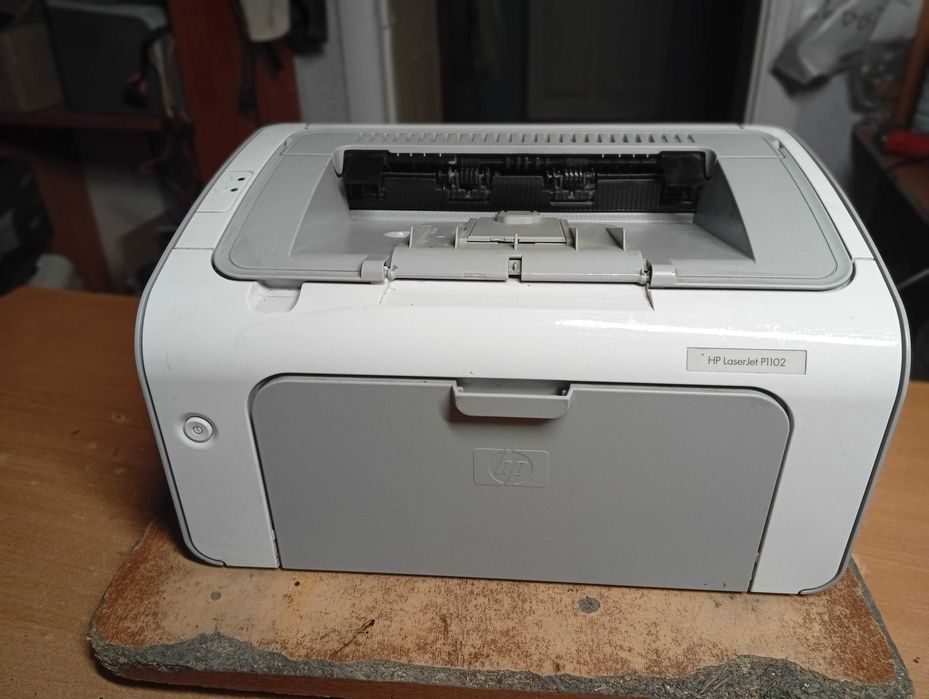 Лазерний принтер HP LaserJet Pro P1102, обслужений з ГАРАНТІЄЮ