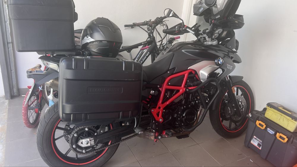 Bmw GS 700 ideal para pessoas baixas