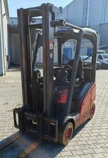 Wózek widłowy używany Linde H16T przesuw boczny Triplex