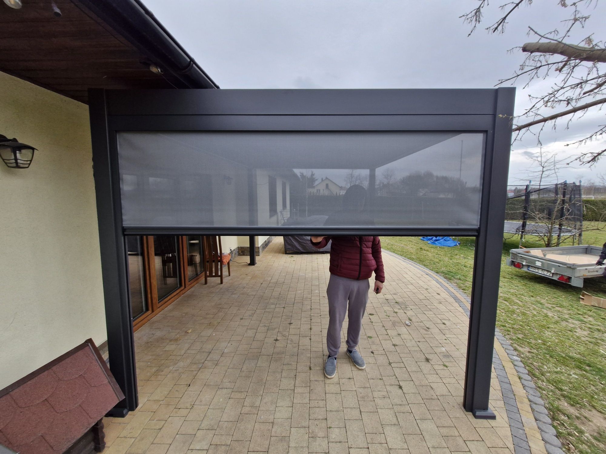 Pergola 3x3 4x3 aluminiowa PROMOCJA - 25% CENY DO KOŃCA WAKACJI