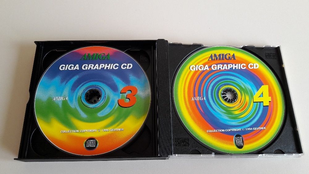 Amiga - Giga Graphic CDs 1-4