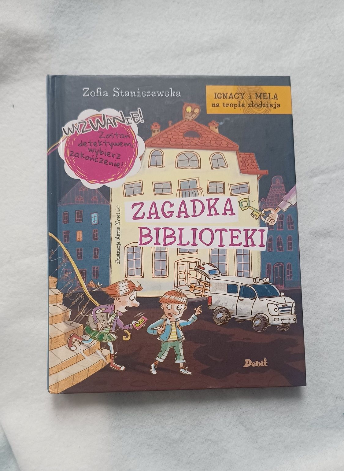 Książka dla dzieci, Zagadka Biblioteki