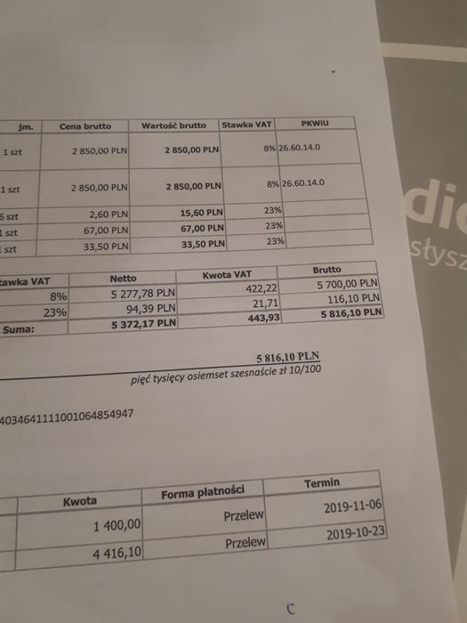 Aparaty słuchowe dwa  nowe  Widex unique 30 lewy i prawy