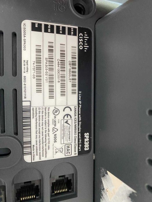 Telefony stacjonarne Linksys/Cisco używane