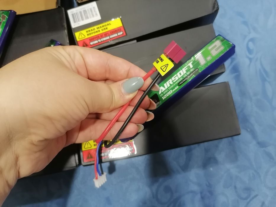 Baterias Airsoft 1200mAh 3S 15~25C