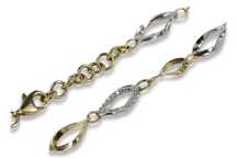Złota bransoletka 14k 585 włoskie złoto cfb003yw Gdańsk biżuteria