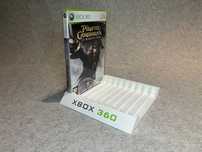 Stojak podstawka na 10 gier Xbox 360 biala