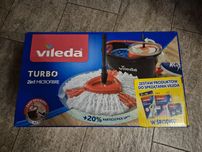 Mop ,wiaderko Vileda Turbo 2 in 1 microfibre plus zestaw