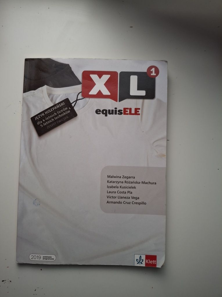XL equis ele język hiszpański ćwiczenia UZUPEŁNIONE klett