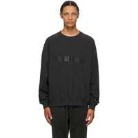 Fear Of God Essentials Crewneck Pullover Sweatshirt Black