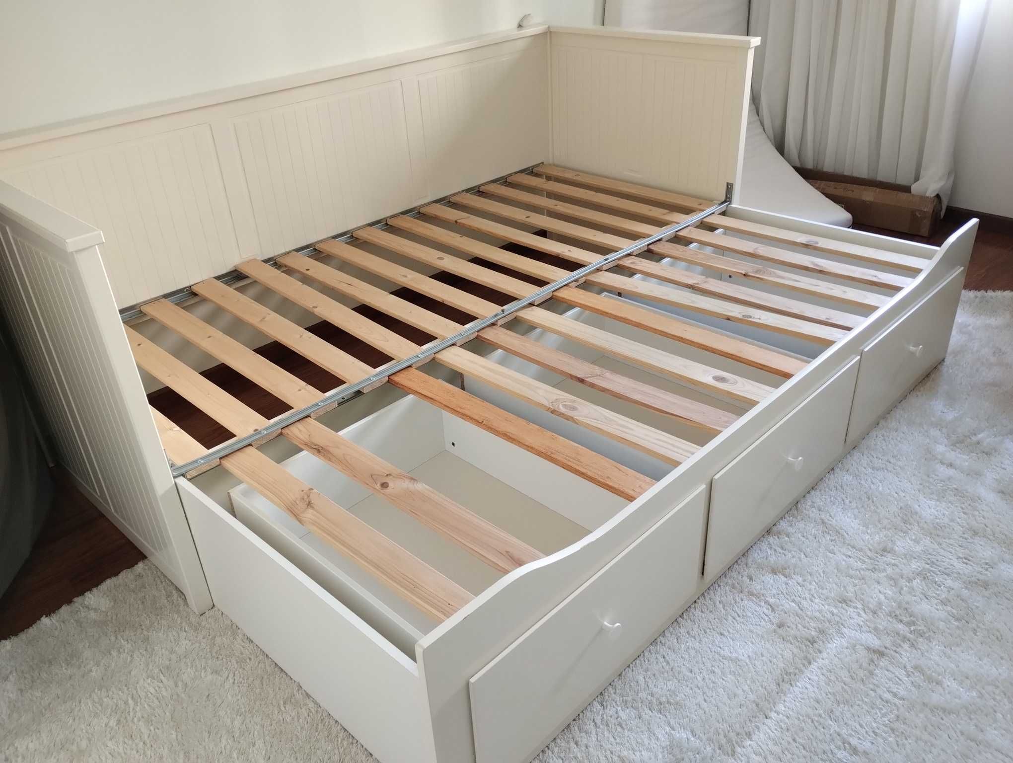 Cama criança com colchão c/ gaveta - ótimo estado