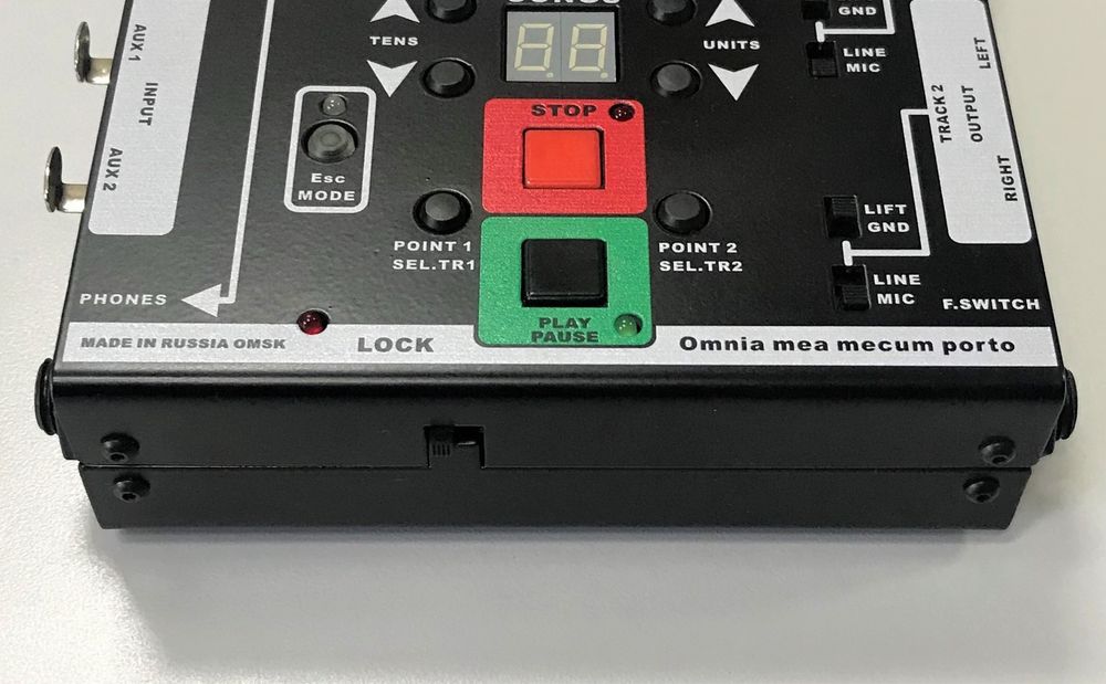 Плеєр плейбеків мінусовок (з аоробкою) AMT EgoGig EG-4 4-х канальний