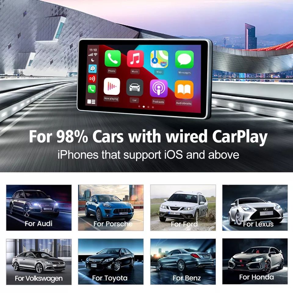 Adaptador Sem Fio CarPlay/ Android Auto Carlinkit 4.0 CPC200-CP2A NOVO