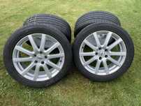 Alufelgi + opony 17”  5x105 Opel J Alutec