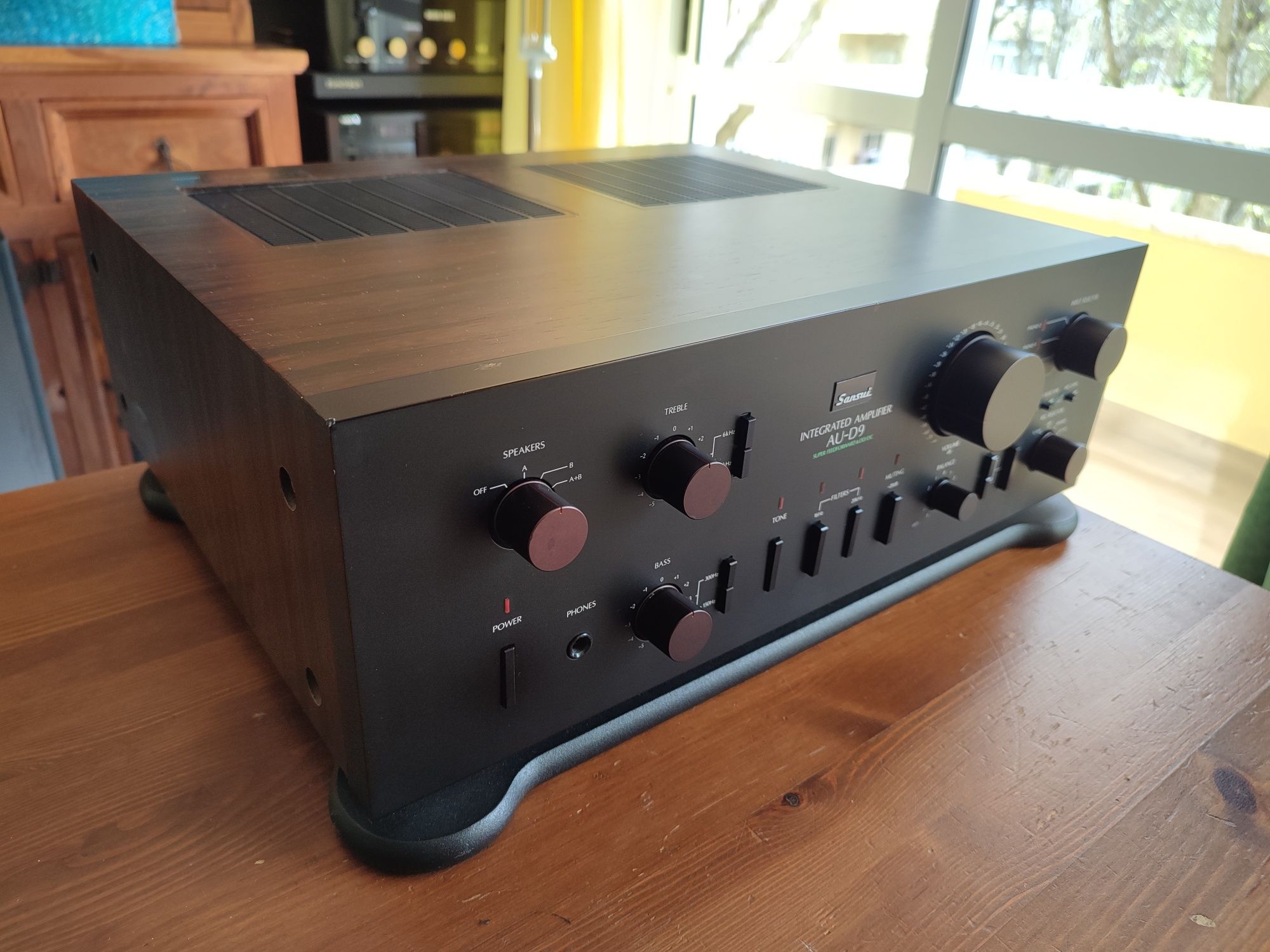 Sansui AU-D9 Amplificador Hi-Fi Vintage Impecável!