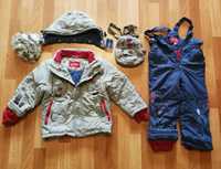 Зимний комплект куртка и штаны KIKO мальчику на 5 лет рост 110