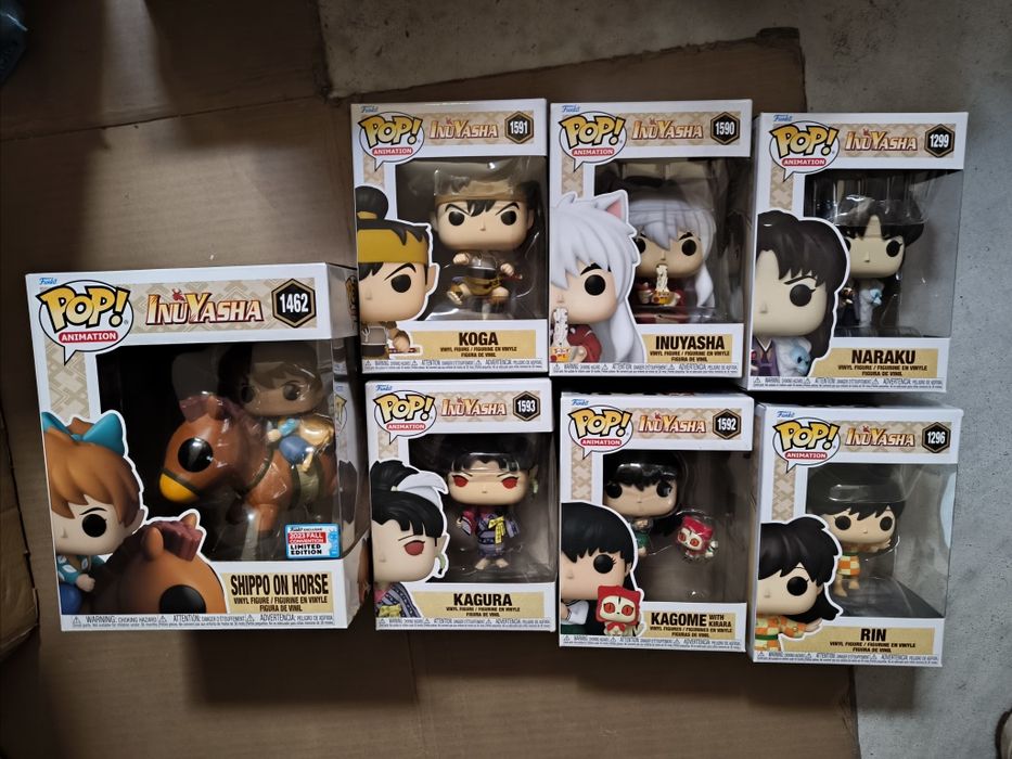 Coleção Inuyasha Funko POP