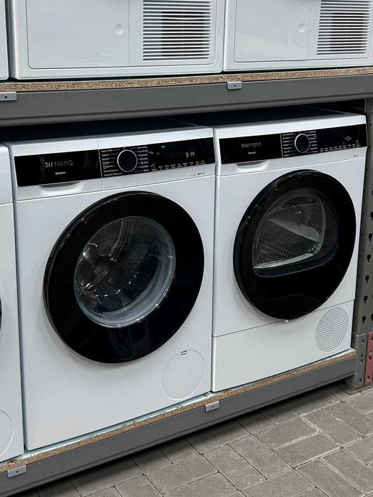 Пральна та сушильна машини Siemens IQ500 WG56G2M40 та WQ33G2D40