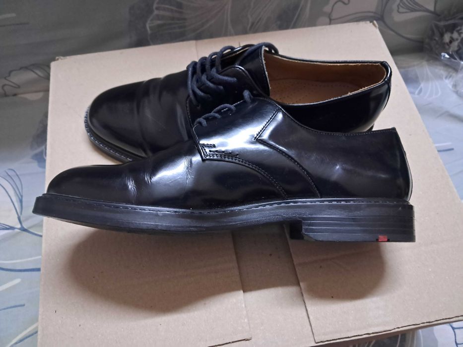 Лаковані шкіряні туфлі LLOYD, німецький бренд, відмінний стан