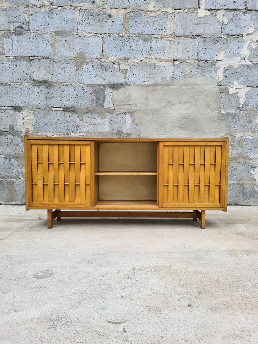 Komoda Hałas lata 60 70 vintage mid century prl cepelia unikat retro