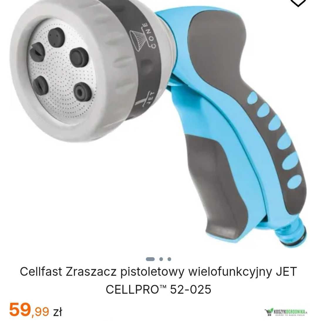 Zraszacz pistoletowy Cellfast, zraszacz trawy