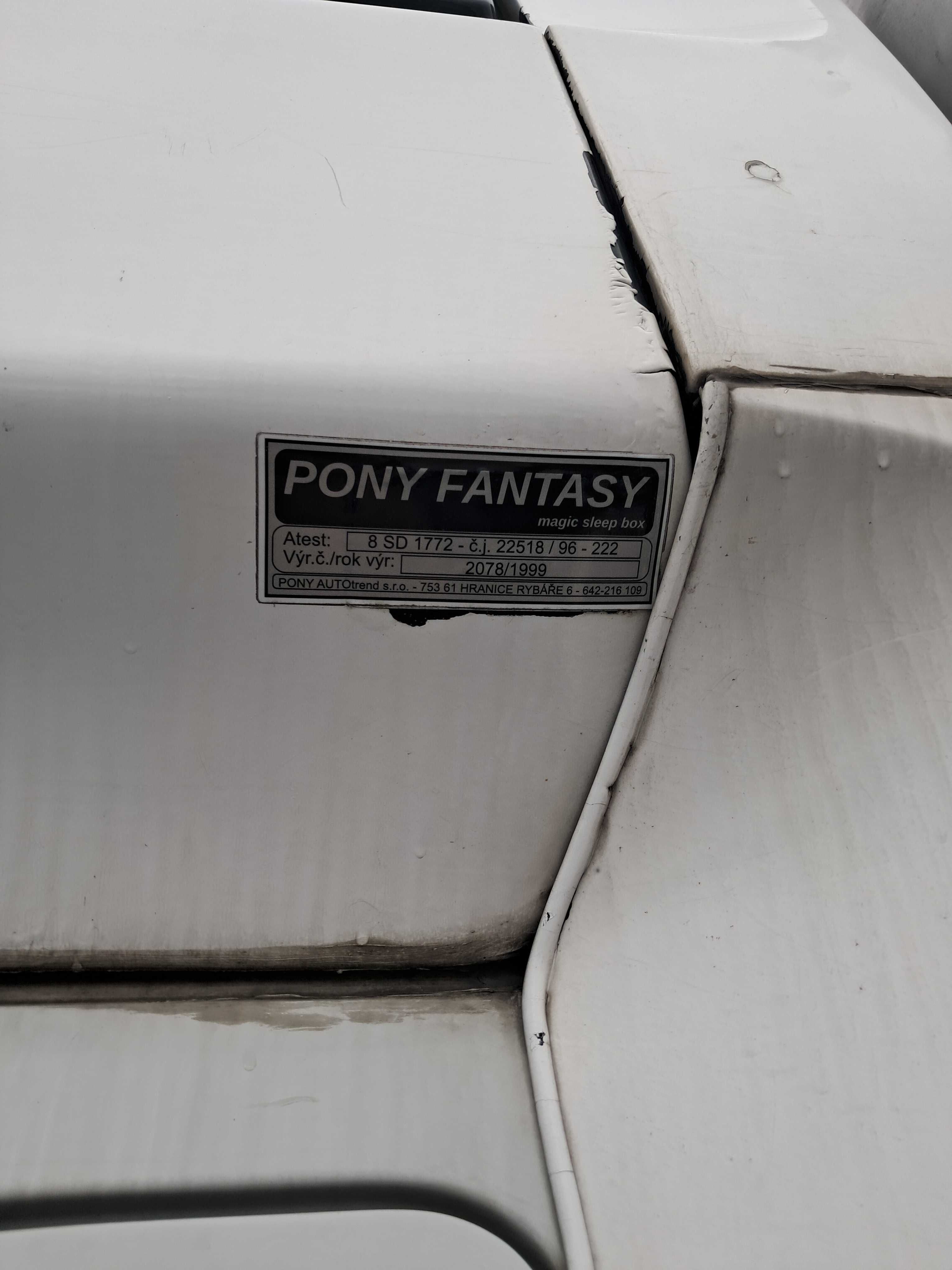 Szyba z kabiny sypialnej Pony Fantasy