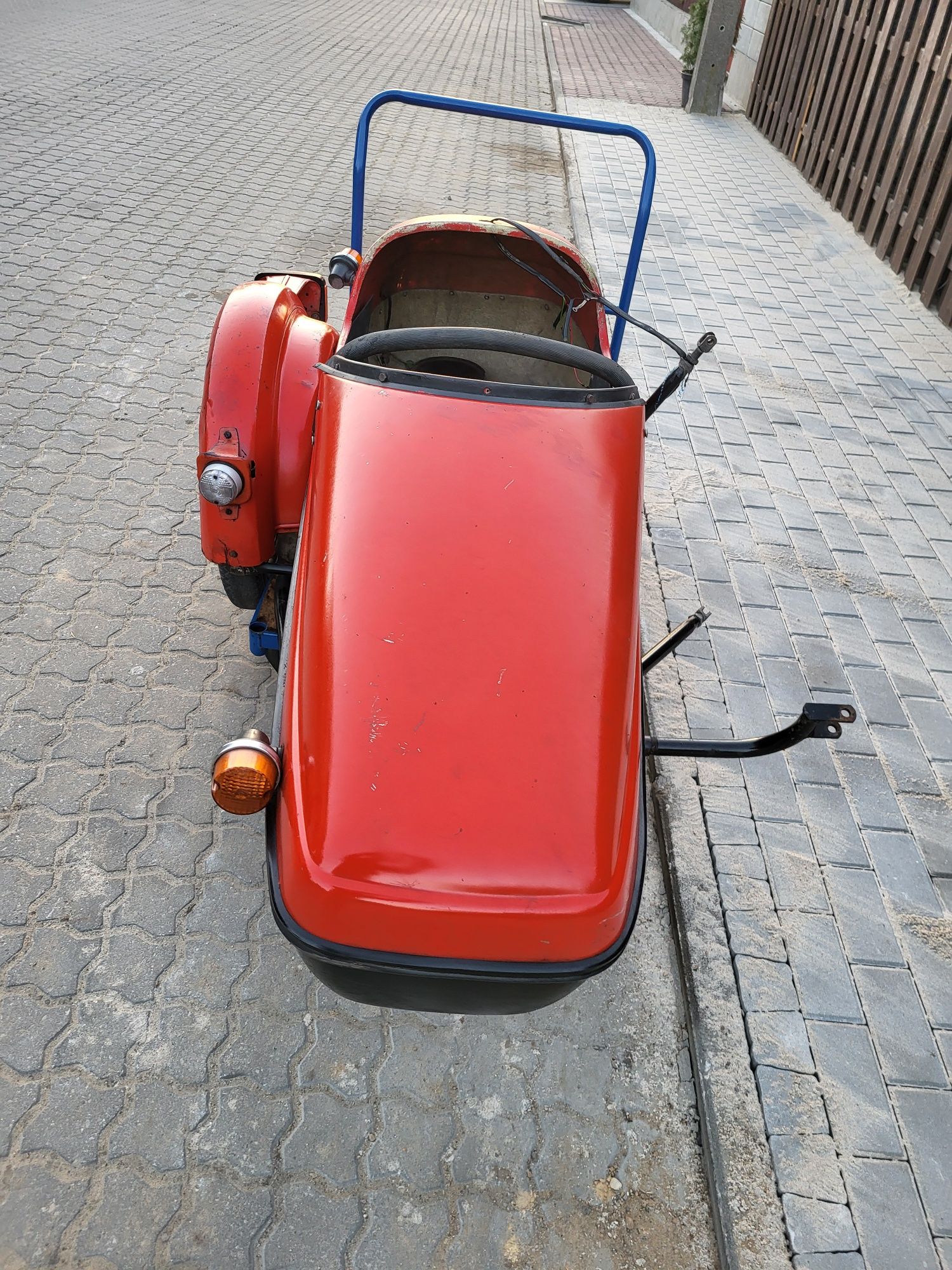 Wózek velorex 562 kosz gondola jawa