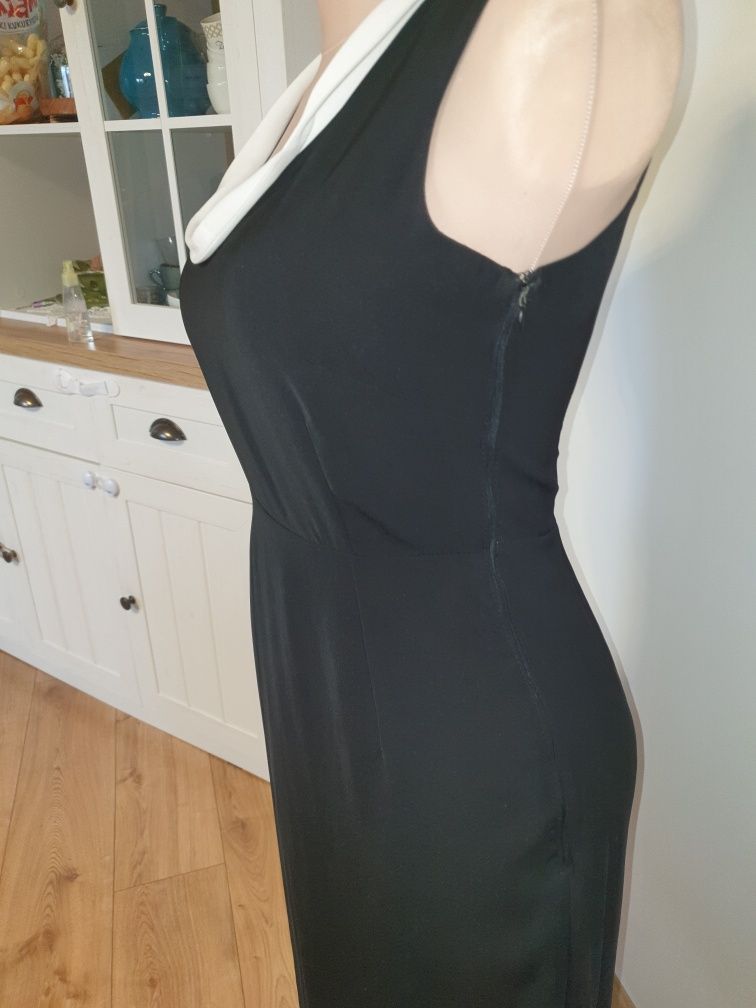 Sukienka elegancka obcisła Asos M retro